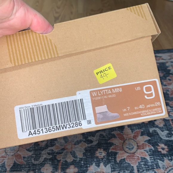 Koolaburra by Ugg boots lytta mini wild dove gray new qvc - Picture 6 of 9